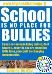 School Bullies - Jaylens Challenge Foundation, Inc.