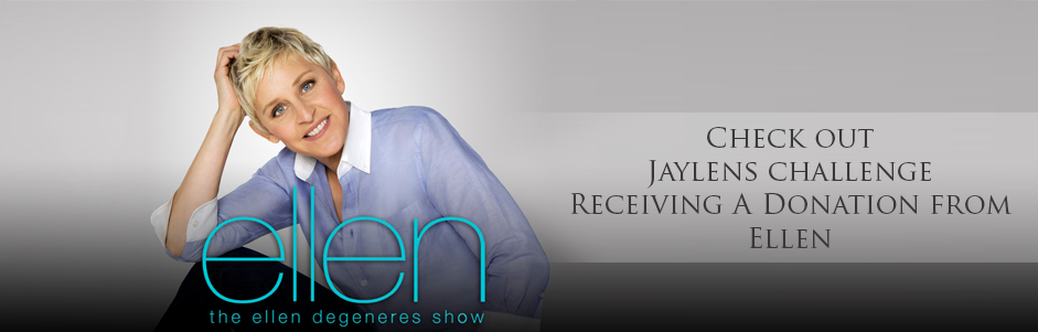 Ellen Degeneres Surprises Jaylens with Donation