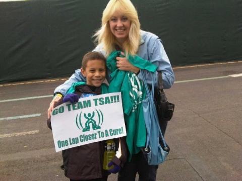 Jaylen Disney and TSA 5K Run 2010