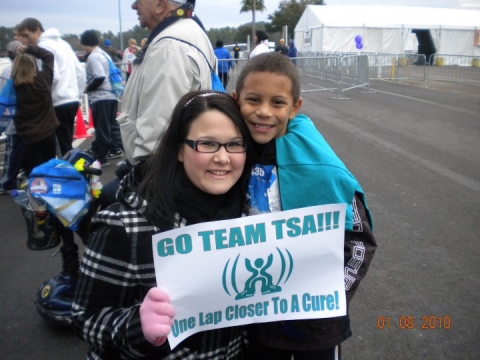 Jaylen and Ally Disney and TSA 5K Run 2010
