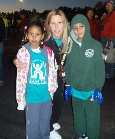 Mom, Jaylen and Nina Disney and TSA Buzz and Woody Best Friends Marathon 2011