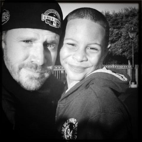 Uncle D and Jaylen Disney and TSA Buzz and Woody Best Friends Marathon 2011