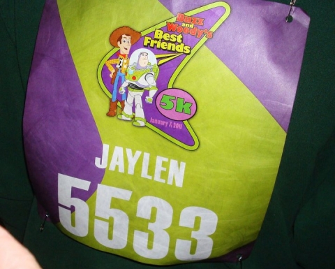 A winning number Disney and TSA Buzz and Woody Best Friends Marathon 2011