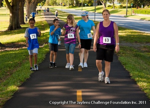 Jaylens Challenge 5k Run-Walk 2011