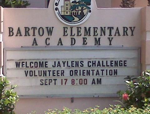 Jaylens Challenge Foundation - School Visit