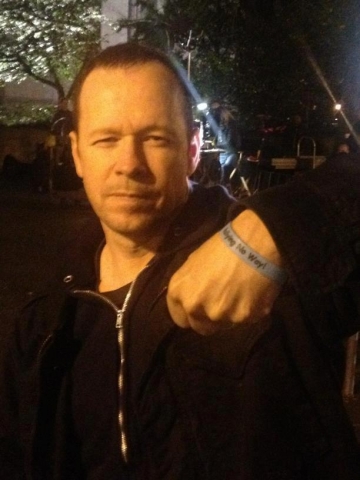Donnie Wahlberg Jaylens Challenge Supporters